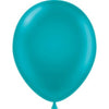 11" Tuftex Balloons 100 Per Package Metallic Teal