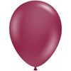 11" Tuftex Balloons 100 Per Package Sangria