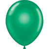 11" Tuftex Balloons 12 Per Package Emerald Green