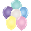 11" Tuftex Balloons 12 Per Package Pearl Assorted