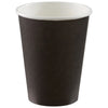 12 Oz. Paper Cups, 50 Count. - Jet Black