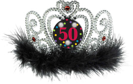 50th Birthday Flashing Tiara