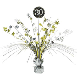 Sparkling Celebration 30th Birthday Spray Centerpiece