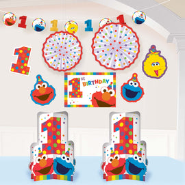 Sesame Street Elmo Turns One Room Decorating Kit