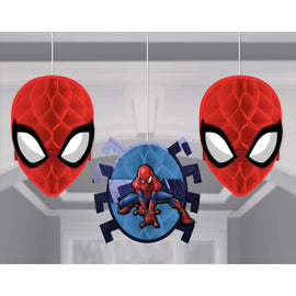 Spider-Man (tm) Webbed Wonder Honeycomb Decorations