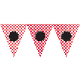 Picnic Party Personalized Pennant Banner