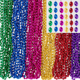 Bead Necklace - Rainbow, 100 ct.