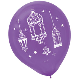 Eid Celebration Printed Latex Balloons