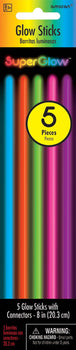 8" Multi Color Glow Sticks, 5ct.