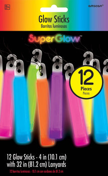 4" Glow Stick Value Pack - Multi Color