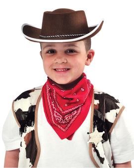 Child's Cowboy Hat - Fabric