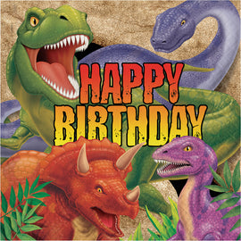 Dinosaur Birthday Napkins