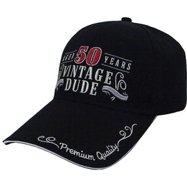 Vintage Dude 50Th Birthday Hat