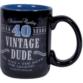 Vintage Dude 40Th Birthday Coffee Mug