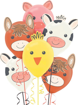 Barnyard Birthday Latex Balloon Decorating Kit