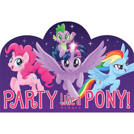 My Little Pony Friendship Adventures (tm) Postcard Invitations