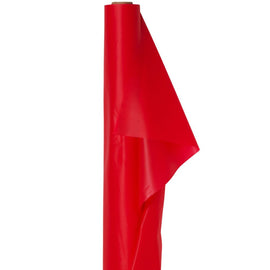 Apple Red Jumbo Plastic Table Roll, 40" x 250'