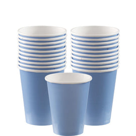 Pastel Blue Paper Cups, 9oz.