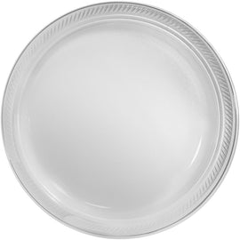 Clear Big Party Pack Plastic Plates, 10 1/4"