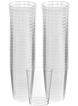 Big Party Pack Clear Plastic Tumblers, 10oz.