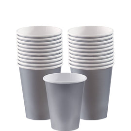 Silver Paper Cups, 9oz.