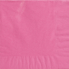 Bright Pink Big Party Pack 2-Ply Dinner Napkins