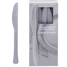 Big Party Pack Silver Plastic Knives
