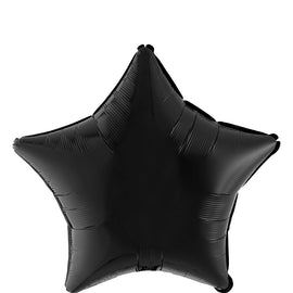 Foil Balloon - 18" Star Black