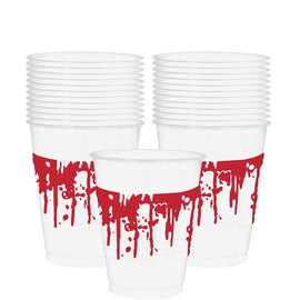 Blood Splattered Printed Cups