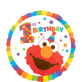 Foil Balloon - Sesame Street 1St Birthday