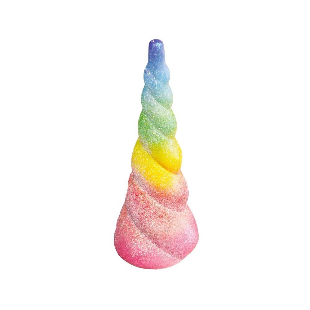 Rainbow Glitter Unicorn Horn