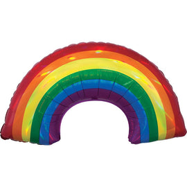 Super Shape Foil Balloon Iridescent Rainbow