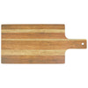 17" ReCountangular Melamine Tray - Rustic