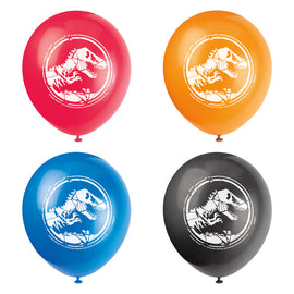 Jurassic World 2 12" Latex Balloons, 8ct