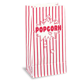 Popcorn Paper Party Bags, 10ct