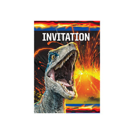 Jurassic World 2 Invitations, 8ct