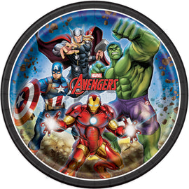 Avengers Round 9" Dinner Plates, 8ct