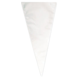 Clear Large Cone Cellophane Bags, 25ct
