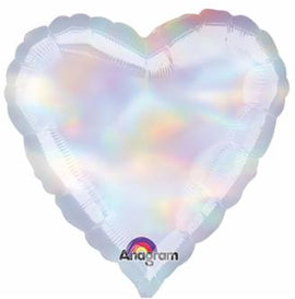 Foil Balloon - 18" Heart Iridescent