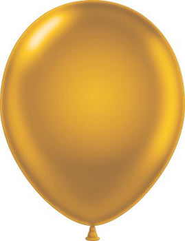11" Tuftex Balloons (12 per package) Gold