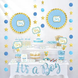 Baby Shower Buffet Decorating Kit - Boy