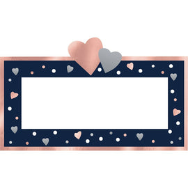 Navy Bride Place Cards
