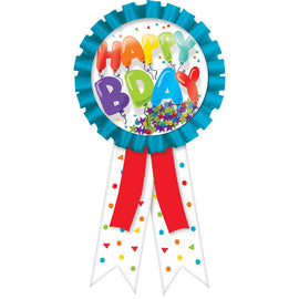 Birthday Celebration Confetti Pouch Award Ribbon