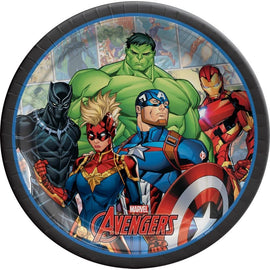 Marvel Avengers Powers Unite (tm) 9" Round Plates