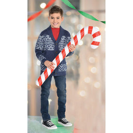 Inflatable Candy Cane Photo Prop