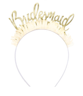 Bridesmaid Bachelorette Party Headbands, 4ct