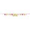 1St Birthday Pink Pennant Banner