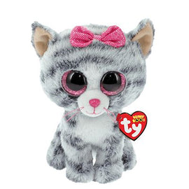 Ty - Beanie Baby Kiki - Grey Cat Reg