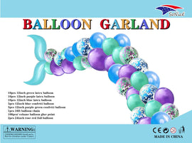 Balloon Garland Kit - Mermaid Pink