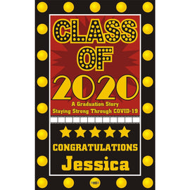 2020 Grad Customizable Paper Banner 30"x45"